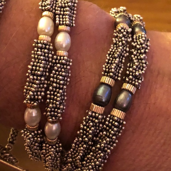 !!SOLD!!Genuine Sterling Silver bracelet! - Picture 1 of 4